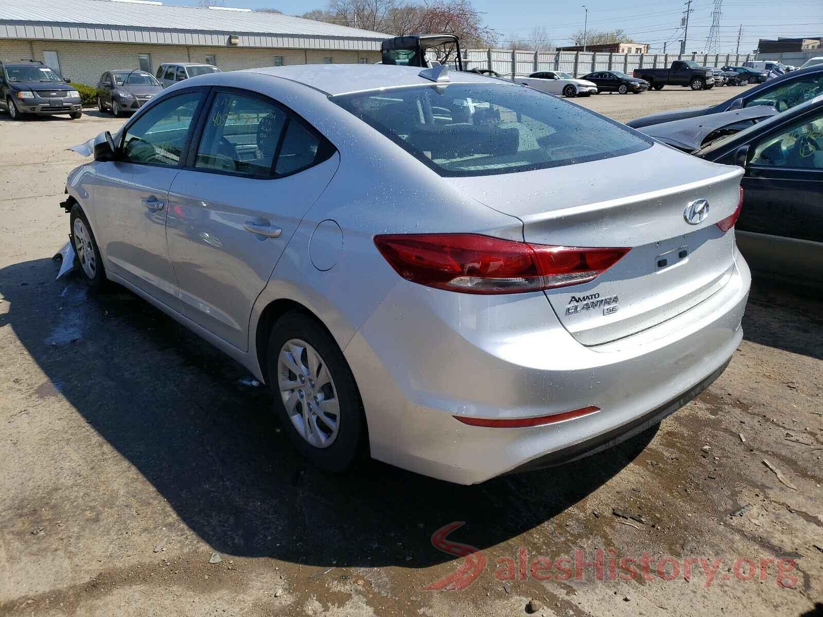 5NPD74LF8HH211871 2017 HYUNDAI ELANTRA