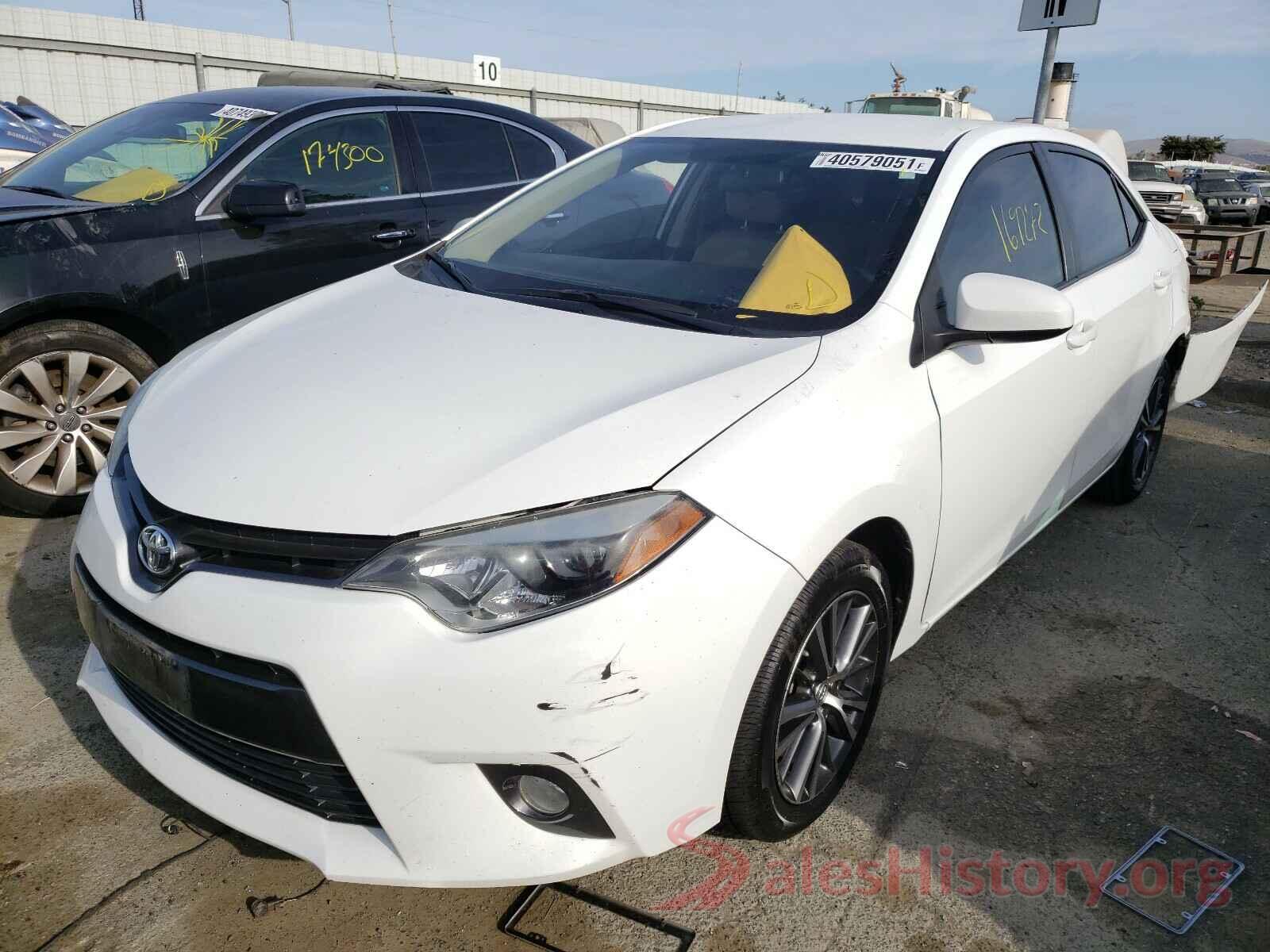 5YFBURHE4GP441065 2016 TOYOTA COROLLA