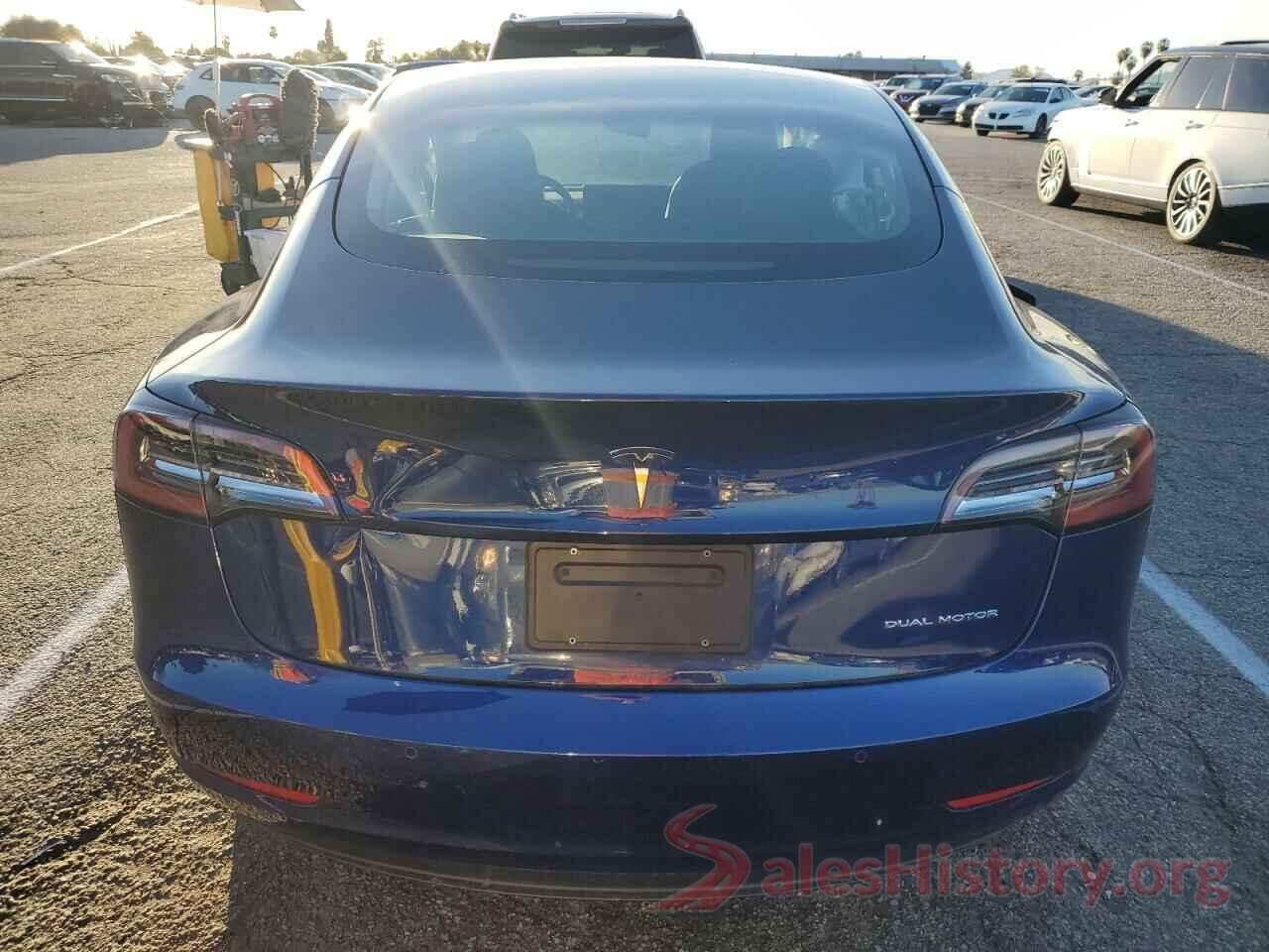 5YJ3E1EB9NF192168 2022 TESLA MODEL 3