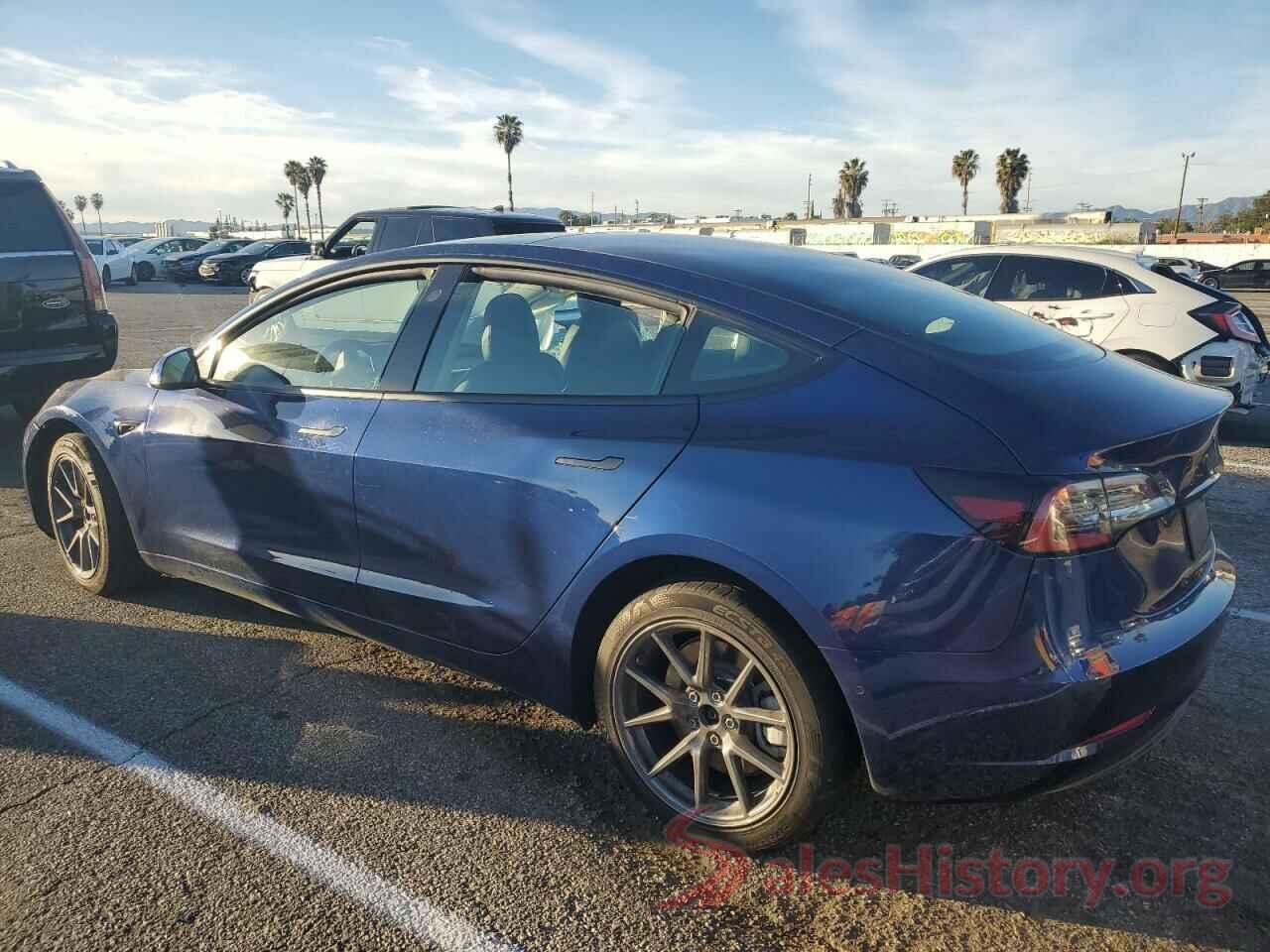 5YJ3E1EB9NF192168 2022 TESLA MODEL 3