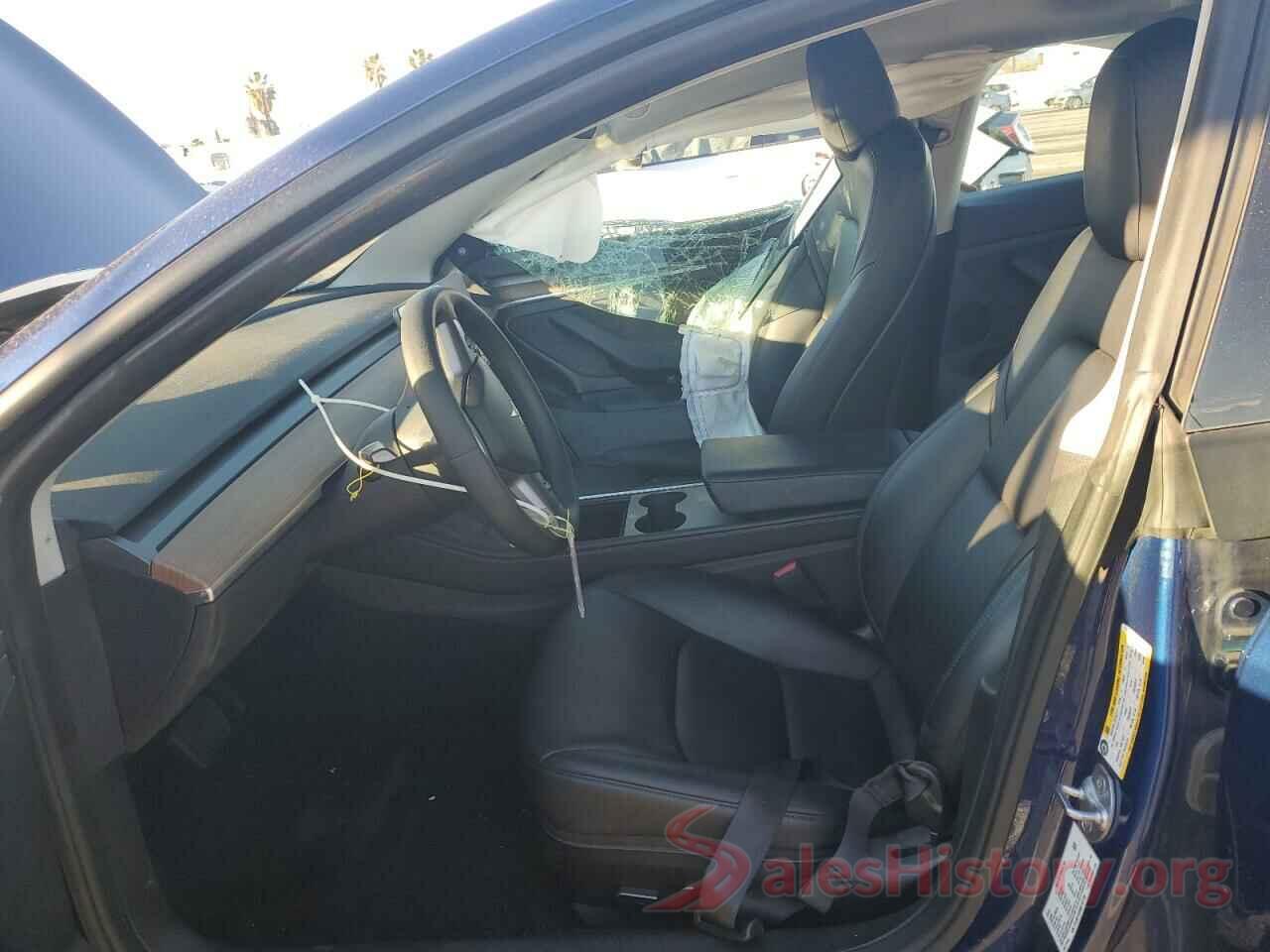 5YJ3E1EB9NF192168 2022 TESLA MODEL 3