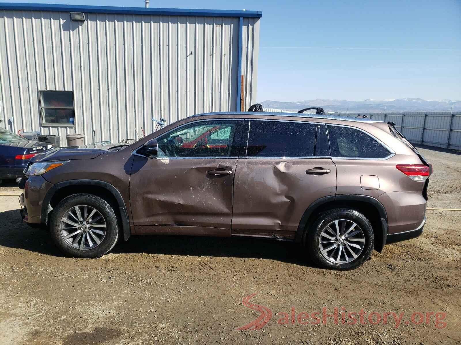 5TDJZRFH7JS800708 2018 TOYOTA HIGHLANDER