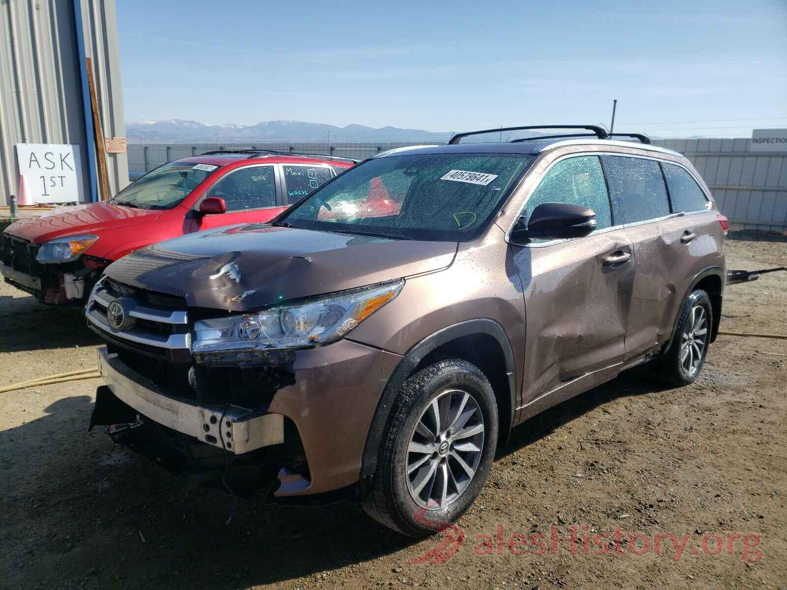 5TDJZRFH7JS800708 2018 TOYOTA HIGHLANDER