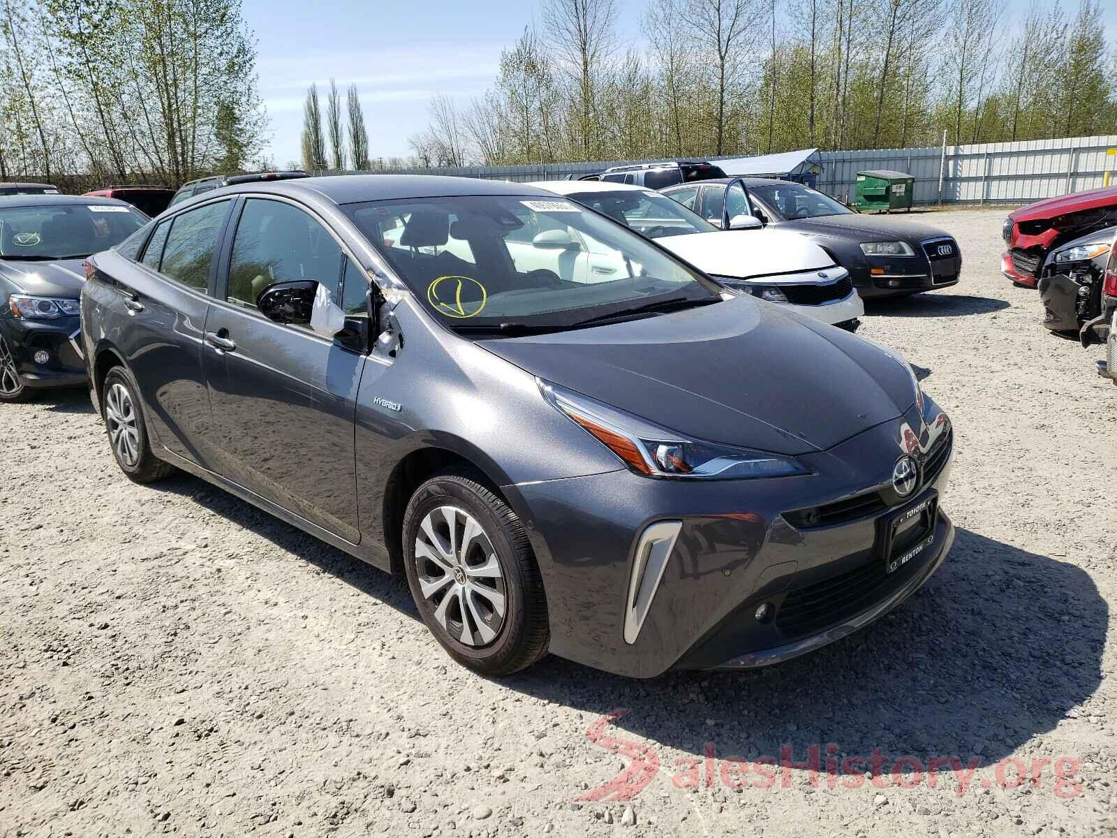 JTDL9RFU2L3021047 2020 TOYOTA PRIUS