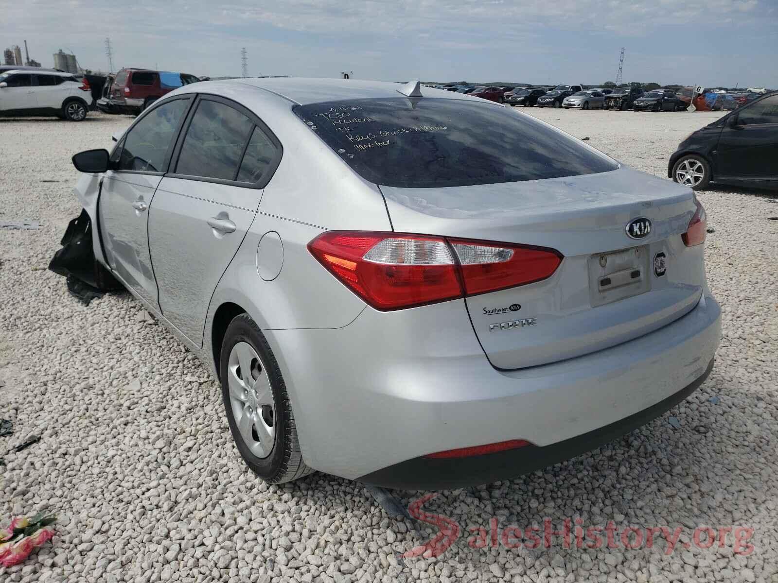 KNAFK4A65G5584968 2016 KIA FORTE