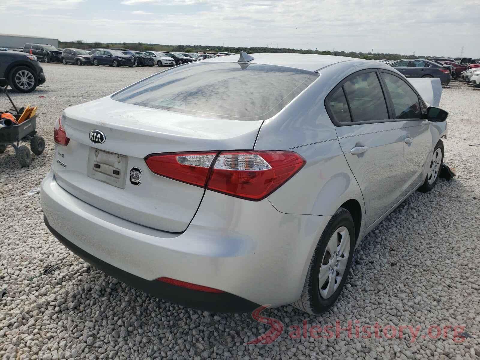 KNAFK4A65G5584968 2016 KIA FORTE