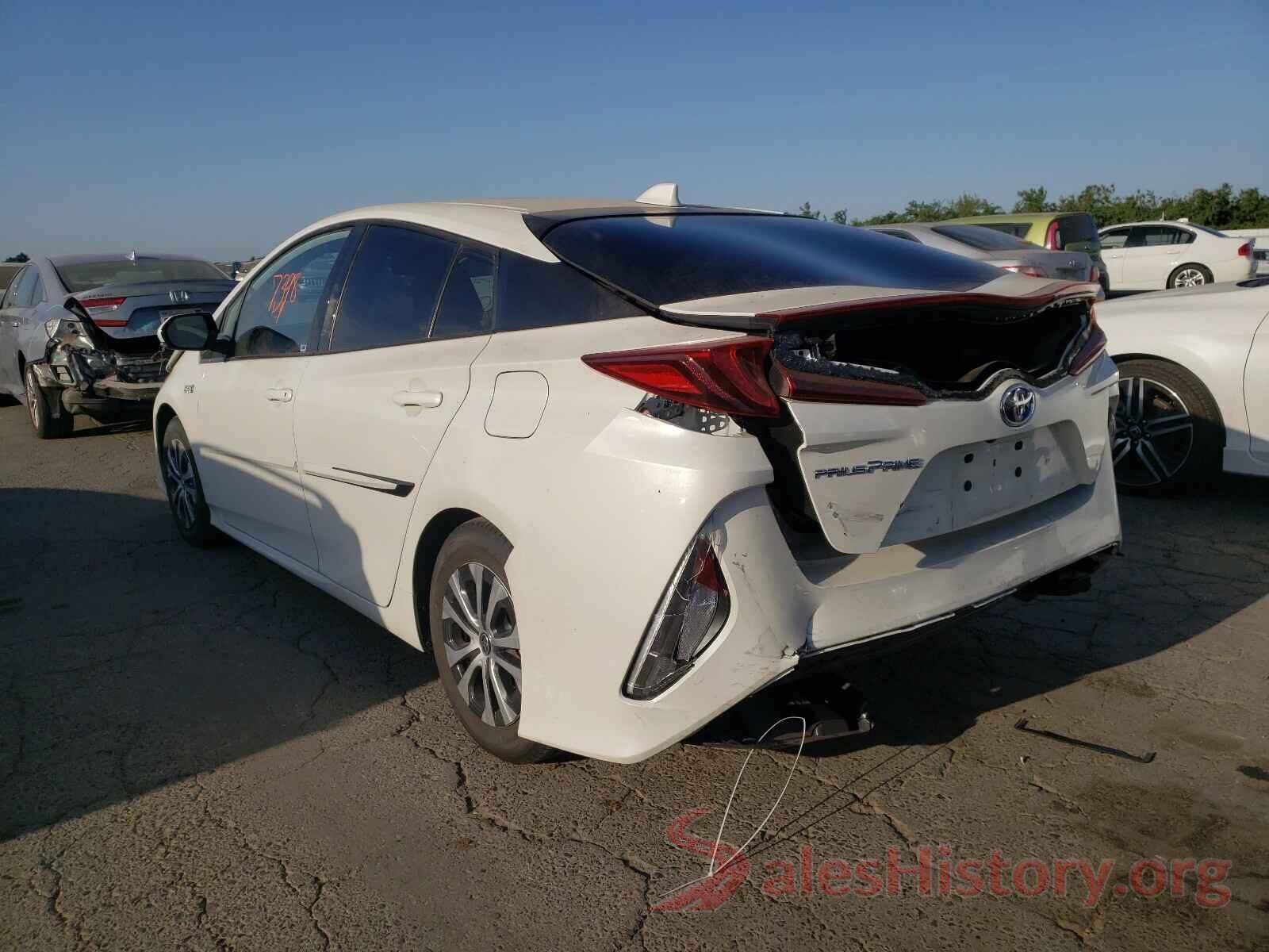 JTDKARFP3L3161489 2020 TOYOTA PRIUS