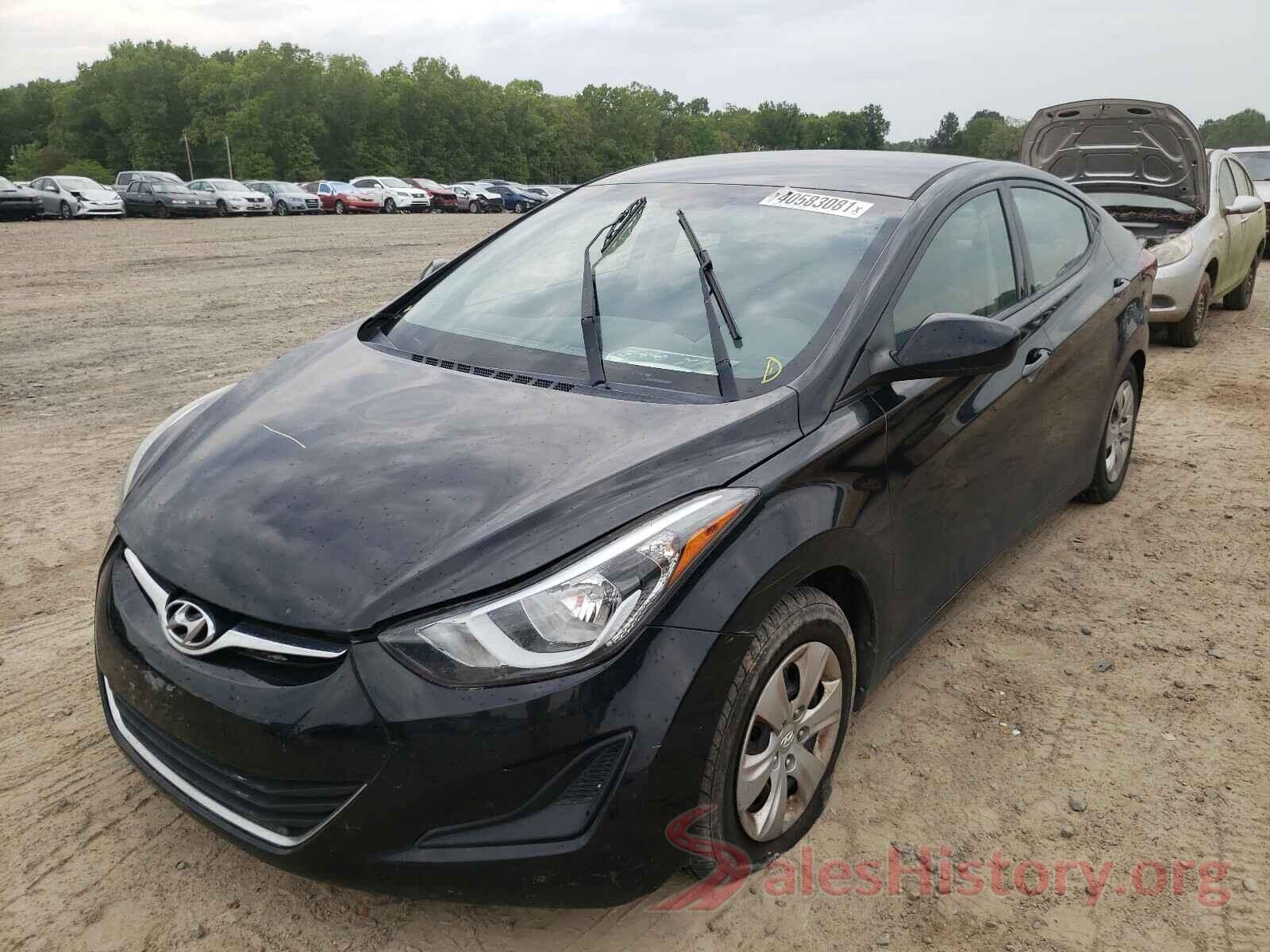 5NPDH4AE4GH763552 2016 HYUNDAI ELANTRA