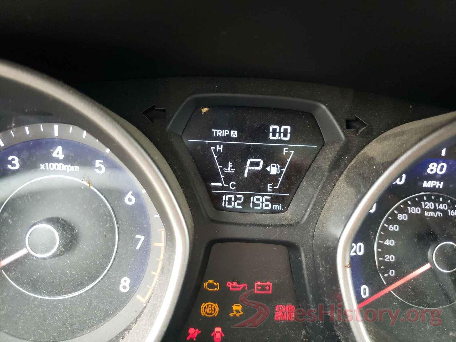 5NPDH4AE4GH763552 2016 HYUNDAI ELANTRA