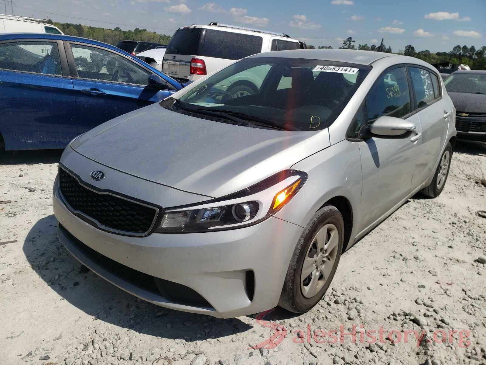 KNAFK5A84H5725134 2017 KIA FORTE