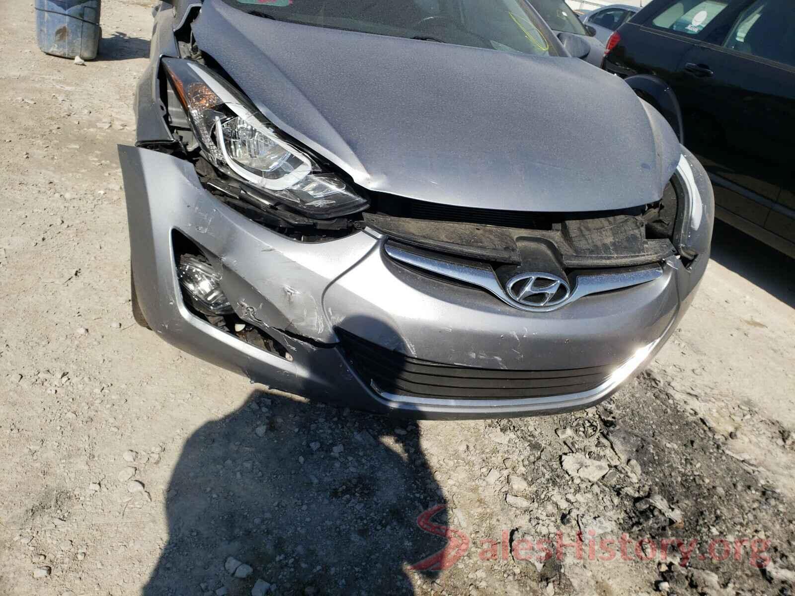 5NPDH4AE1GH754565 2016 HYUNDAI ELANTRA