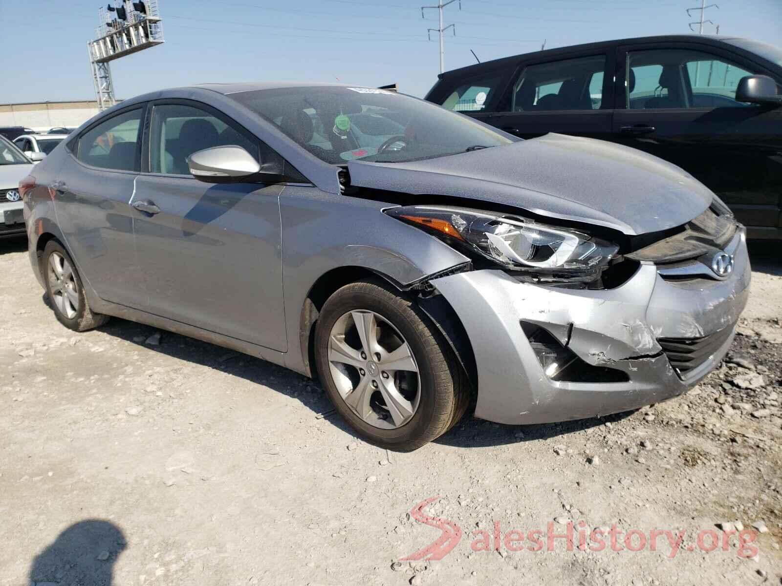 5NPDH4AE1GH754565 2016 HYUNDAI ELANTRA