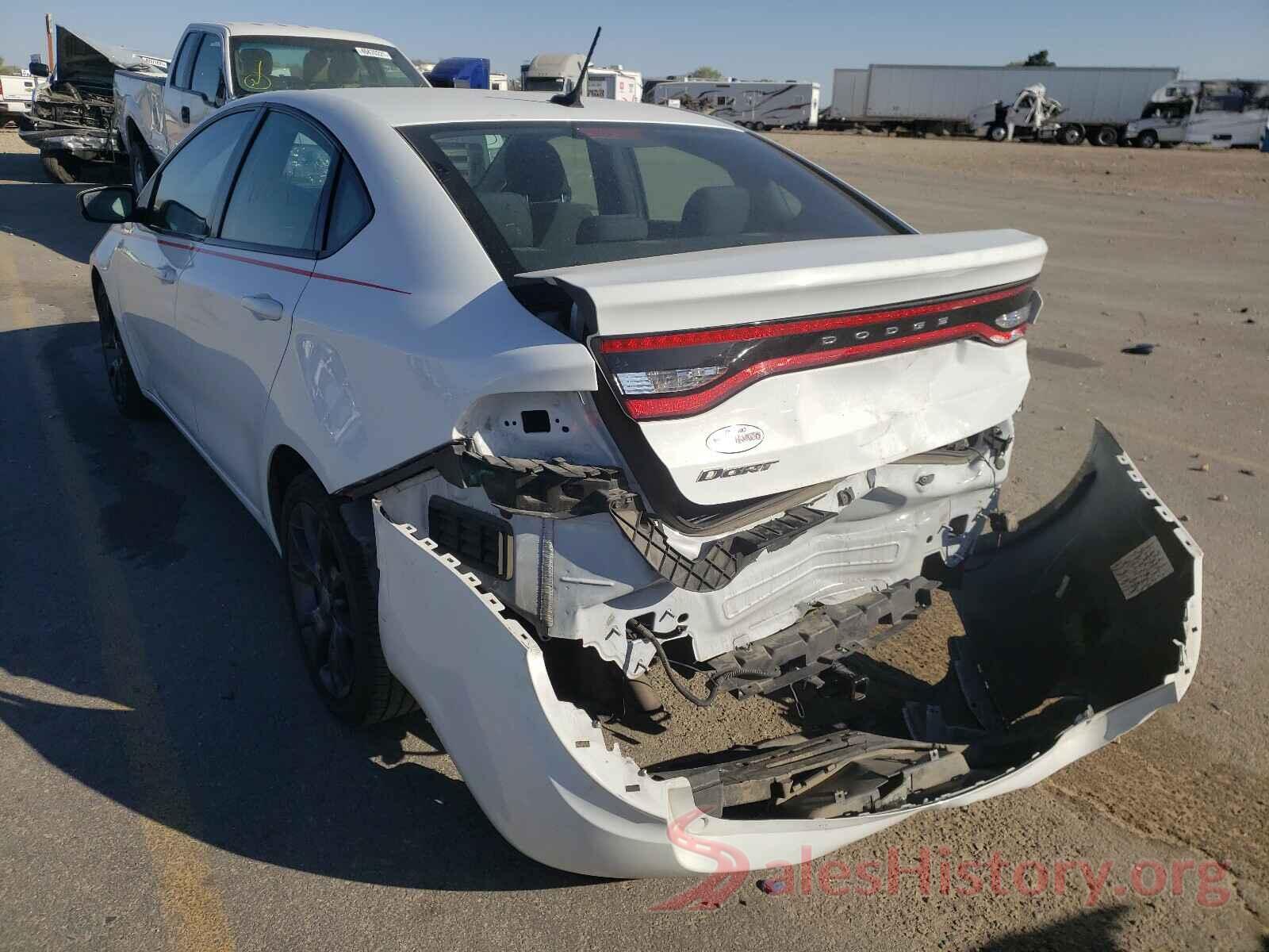 1C3CDFAA4GD517028 2016 DODGE DART