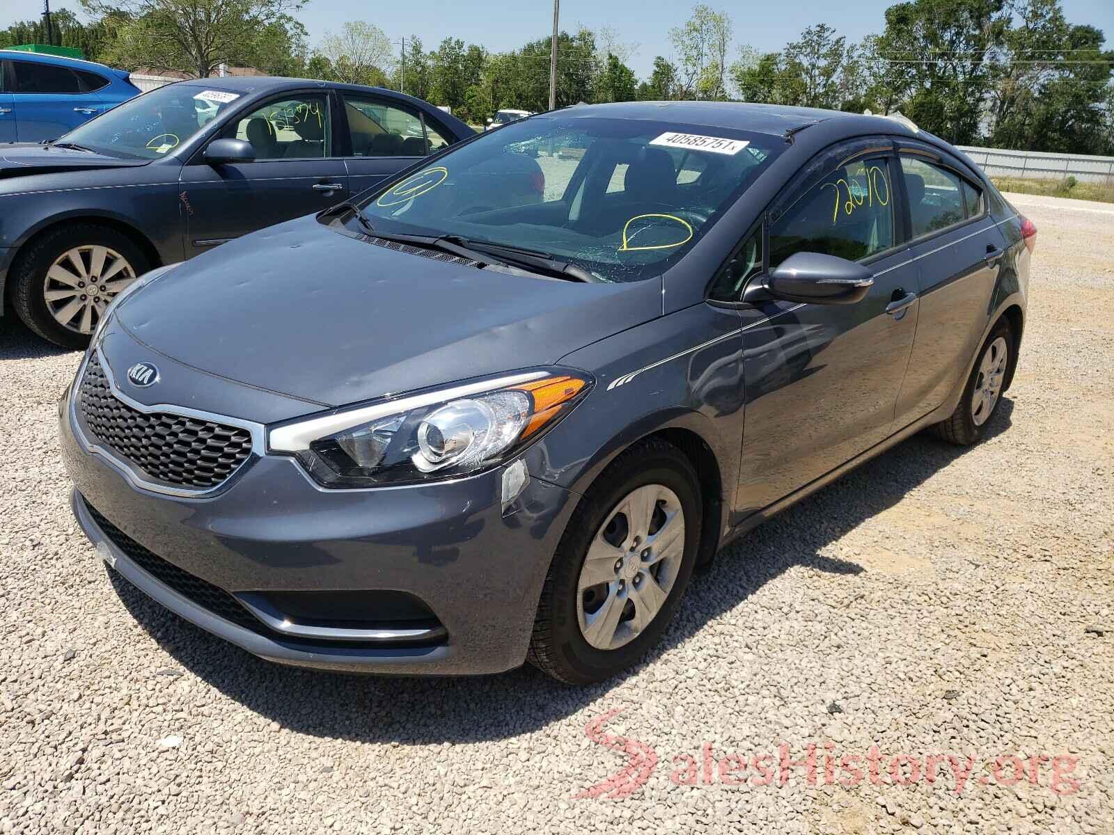 KNAFX4A68G5518450 2016 KIA FORTE