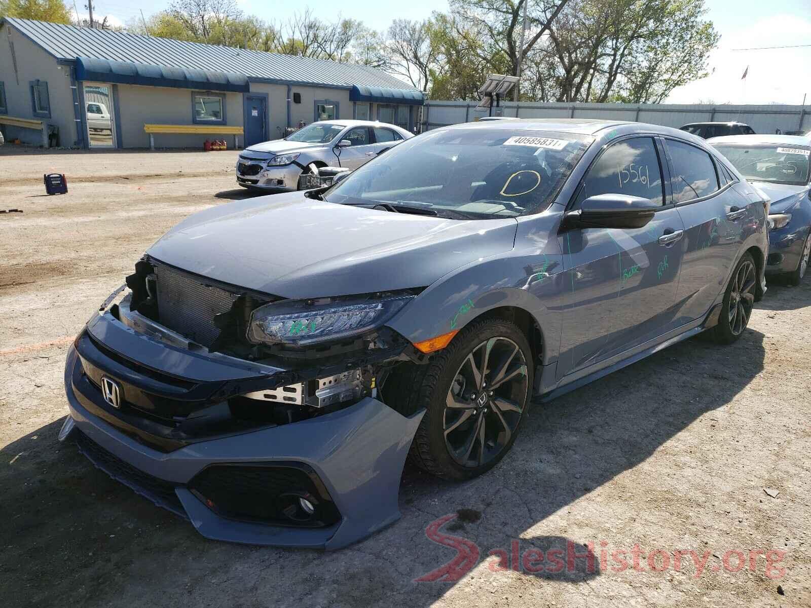 SHHFK7H96KU205745 2019 HONDA CIVIC