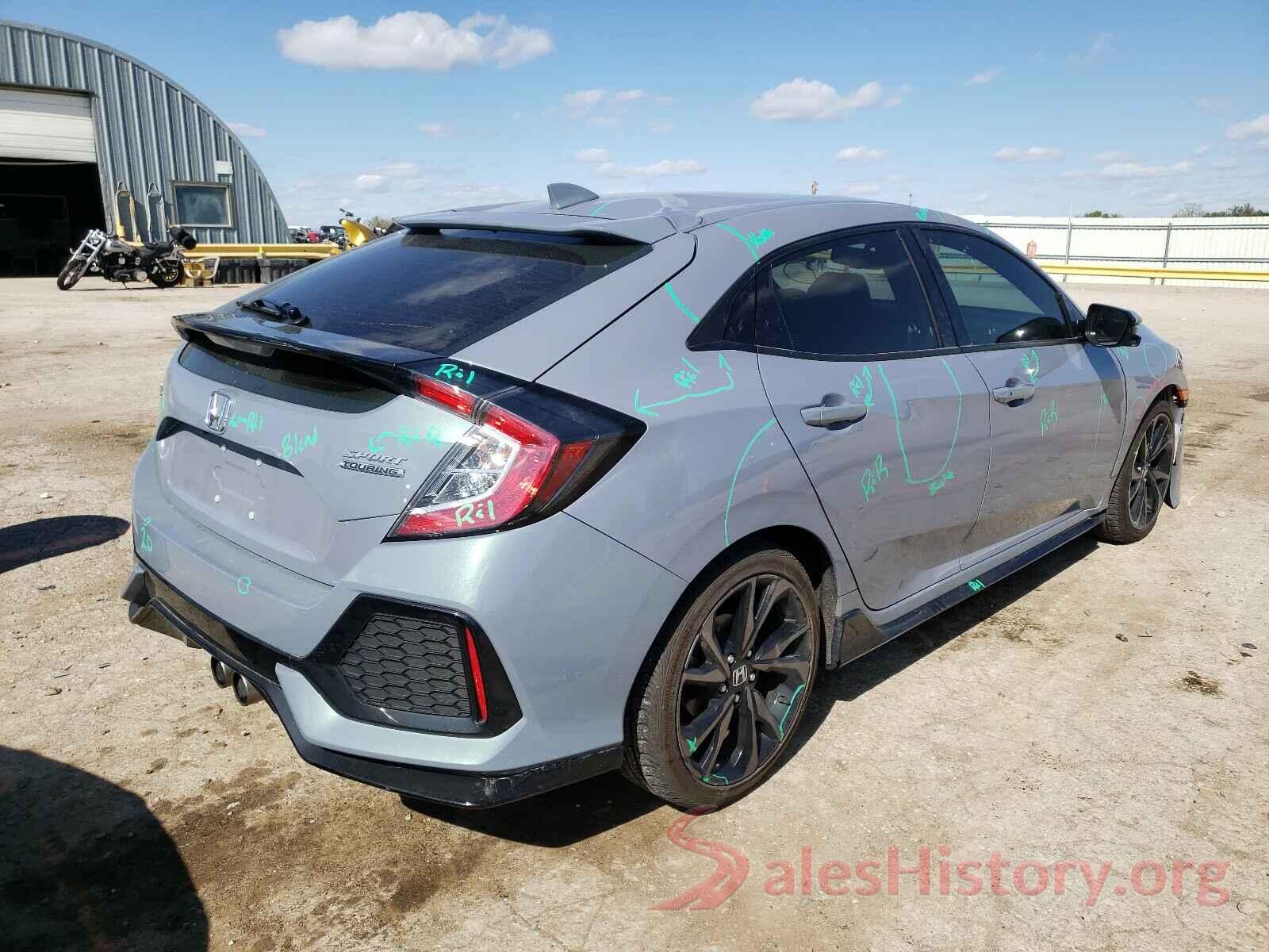 SHHFK7H96KU205745 2019 HONDA CIVIC