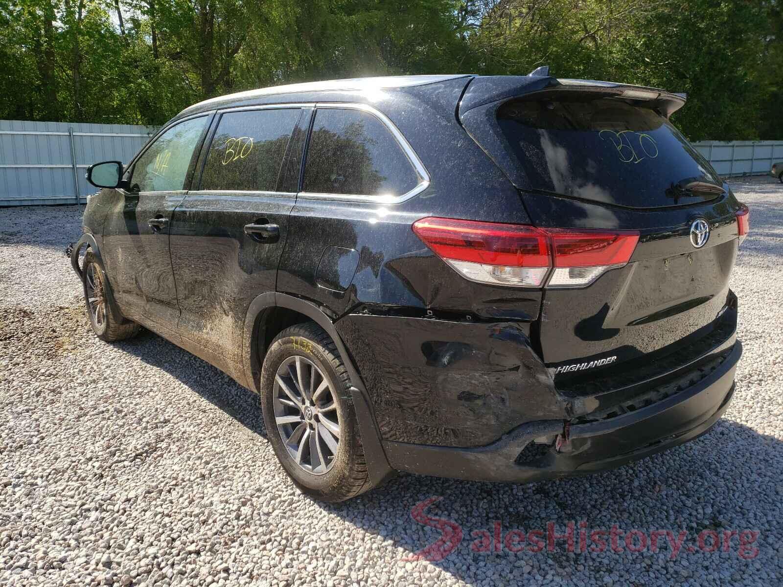 5TDJZRFH6HS385701 2017 TOYOTA HIGHLANDER