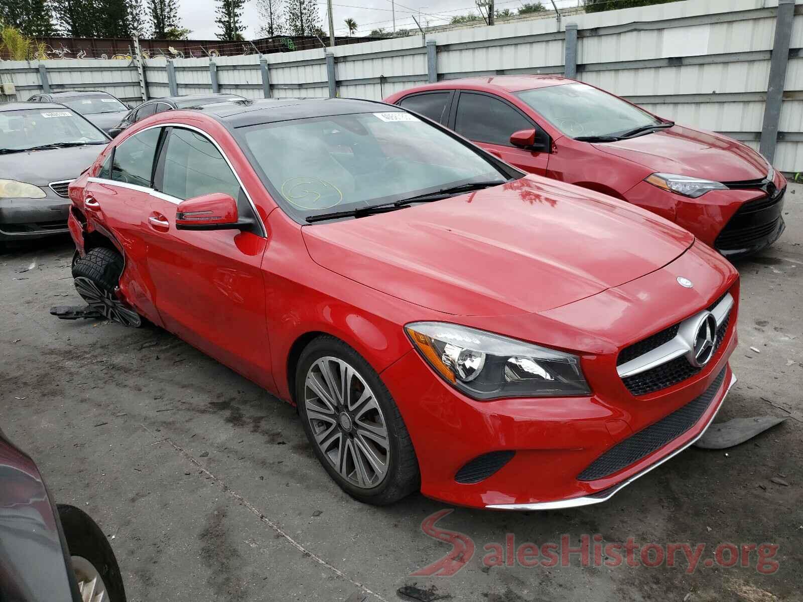 WDDSJ4EB6JN518051 2018 MERCEDES-BENZ CLA-CLASS