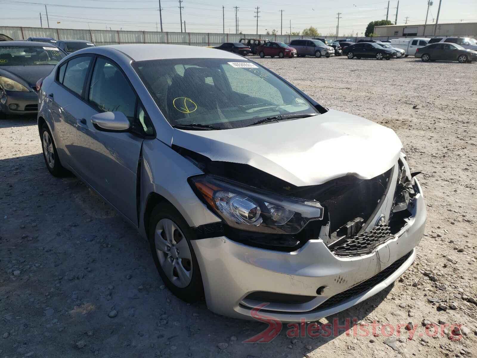 KNAFK4A64G5571421 2016 KIA FORTE