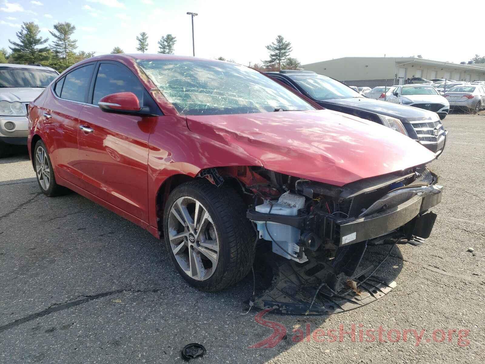 5NPD84LF3HH129110 2017 HYUNDAI ELANTRA