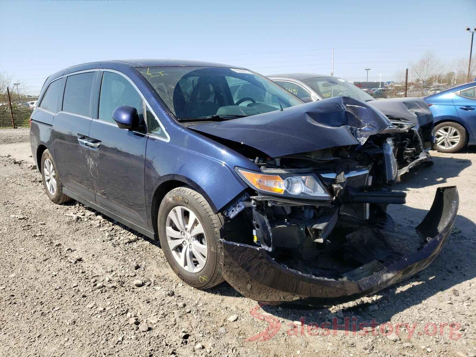 5FNRL5H35GB086931 2016 HONDA ODYSSEY