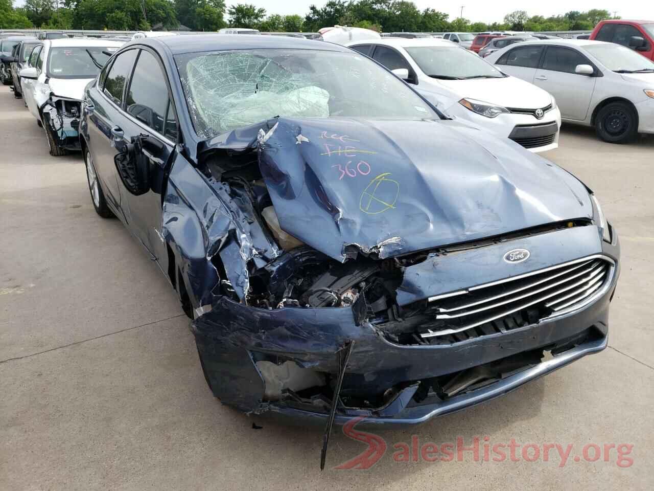 3FA6P0LU8KR171124 2019 FORD FUSION