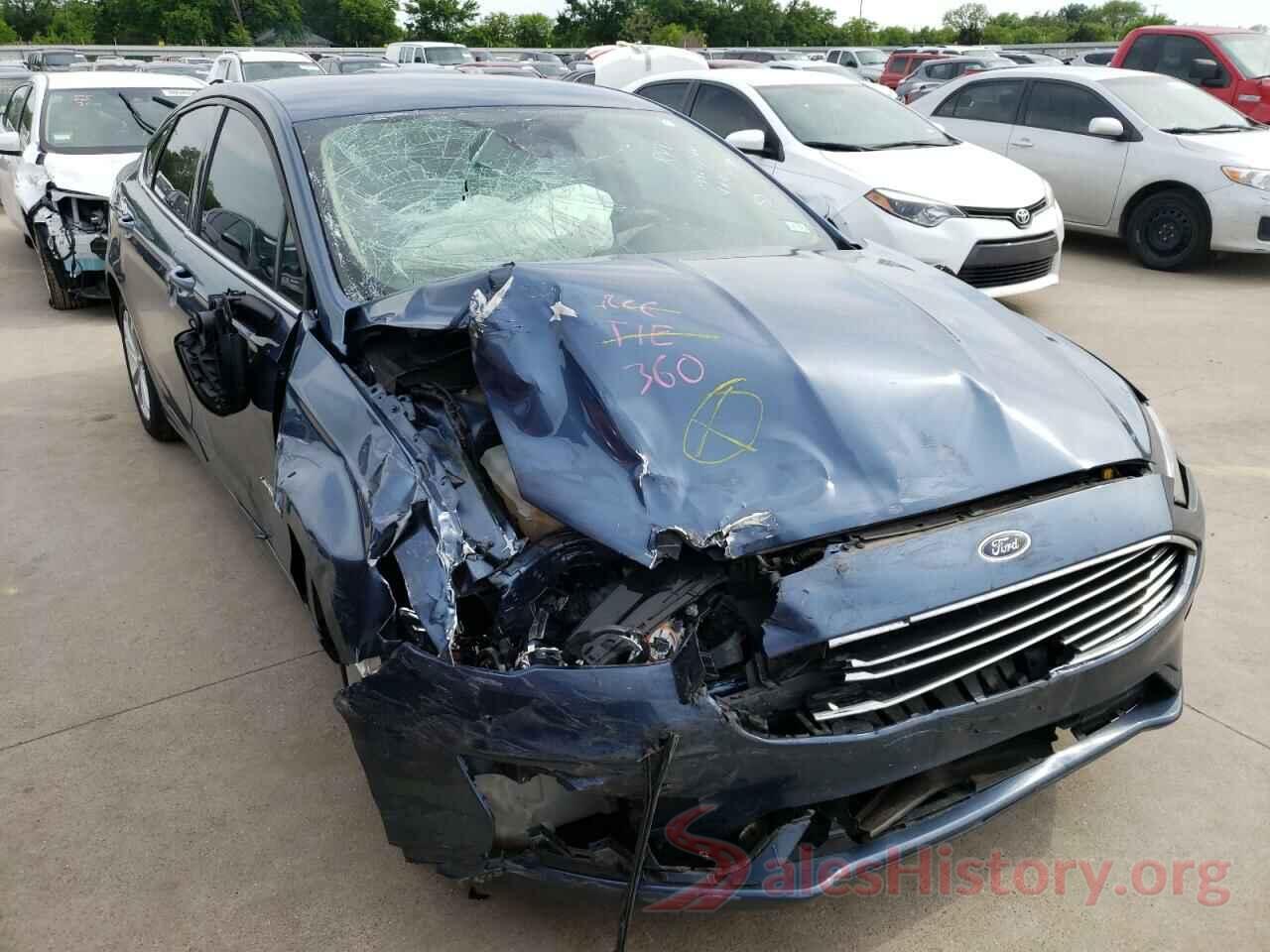 3FA6P0LU8KR171124 2019 FORD FUSION