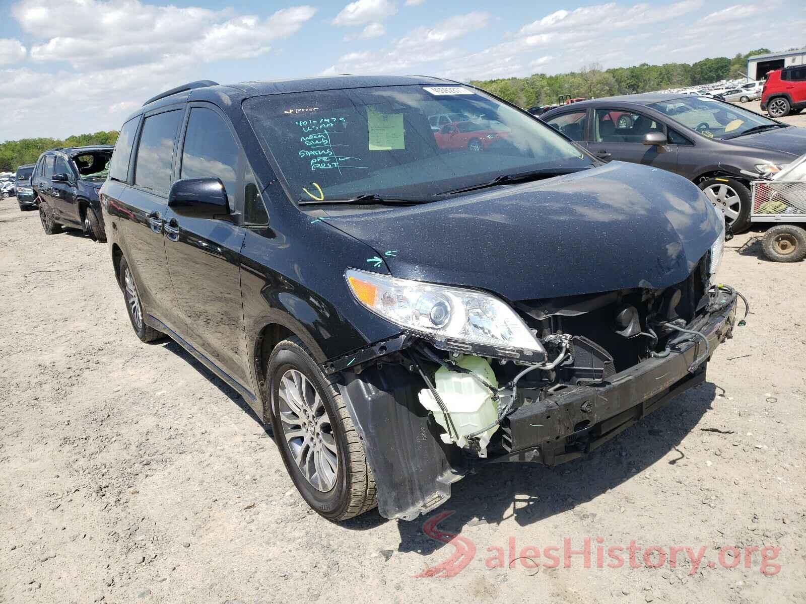 5TDYZ3DC1JS908776 2018 TOYOTA SIENNA