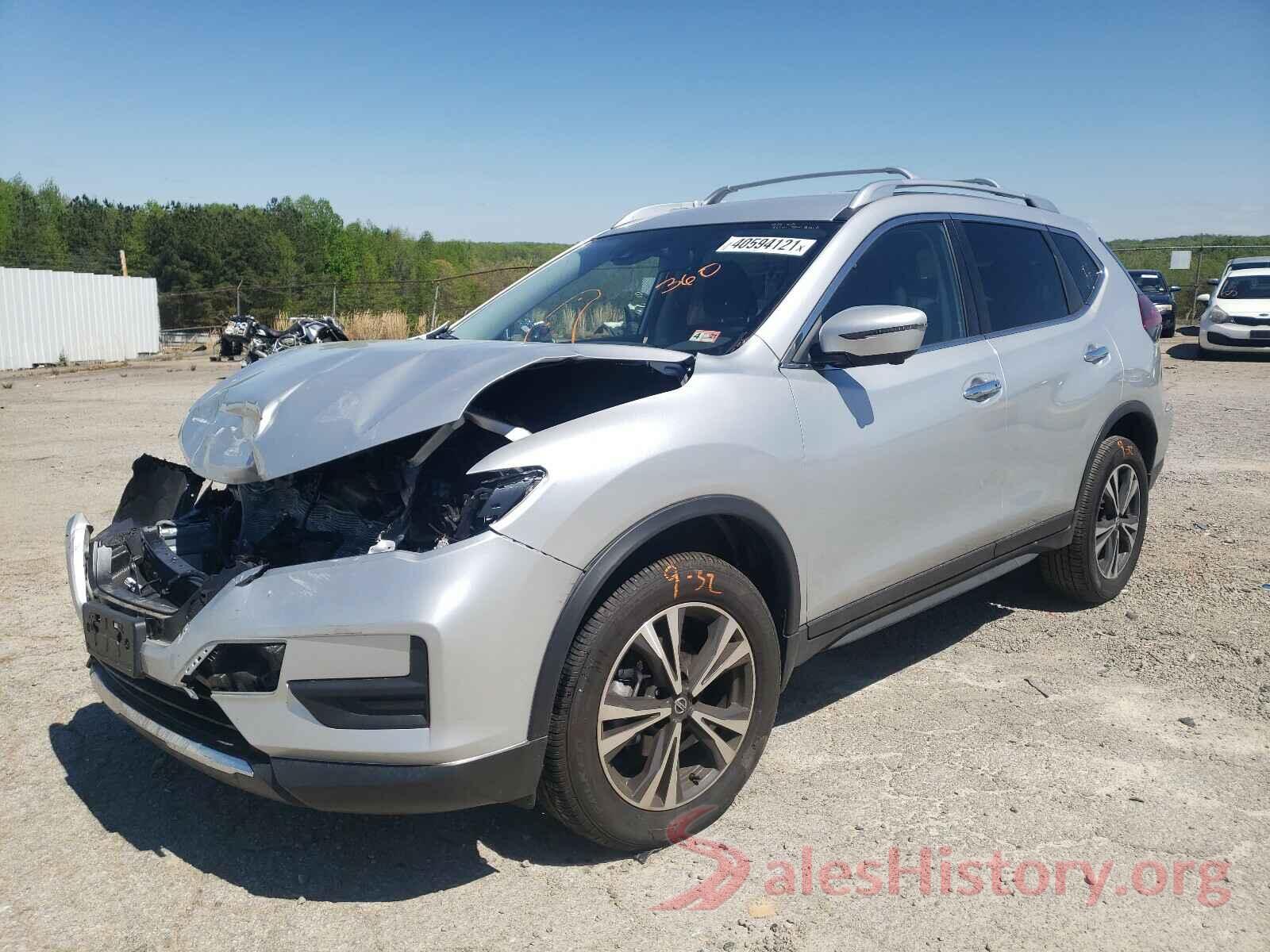 JN8AT2MV6LW140492 2020 NISSAN ROGUE