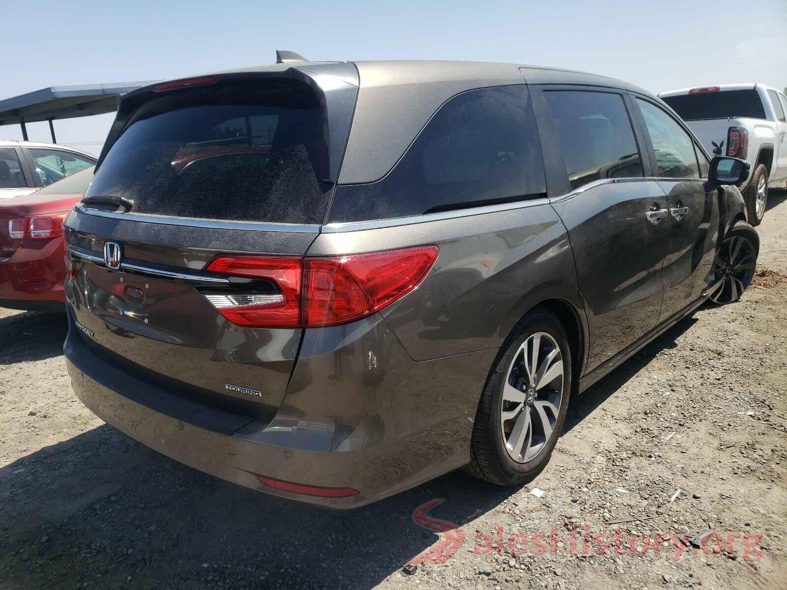 5FNRL6H89MB038846 2021 HONDA ODYSSEY