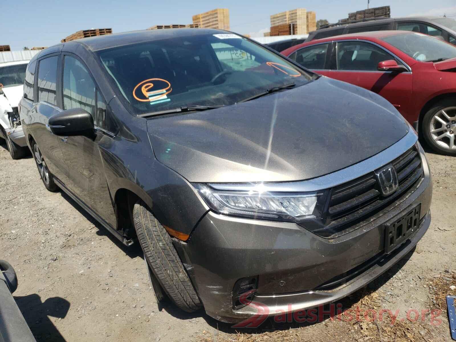 5FNRL6H89MB038846 2021 HONDA ODYSSEY