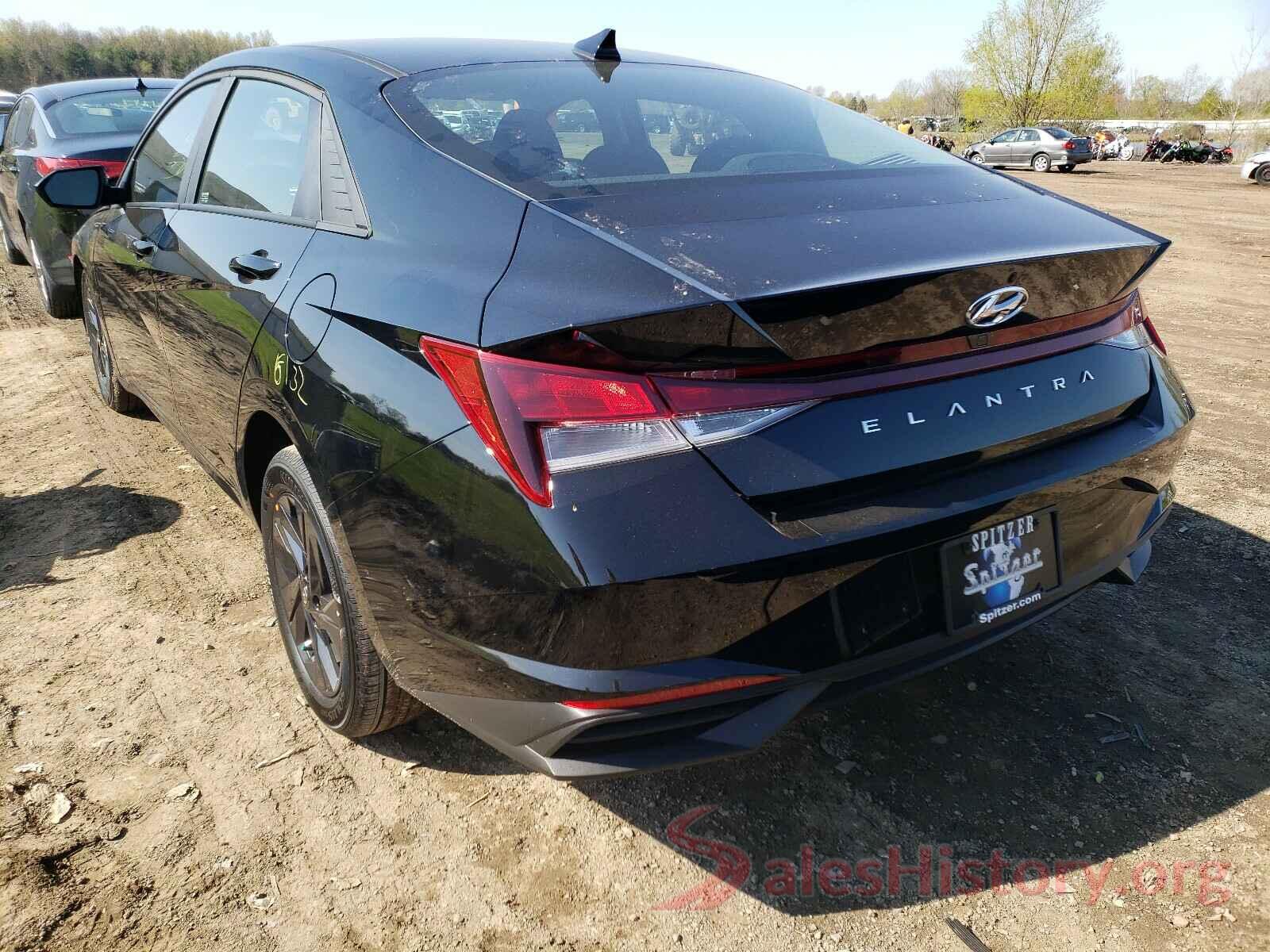 KMHLM4AG8MU128145 2021 HYUNDAI ELANTRA