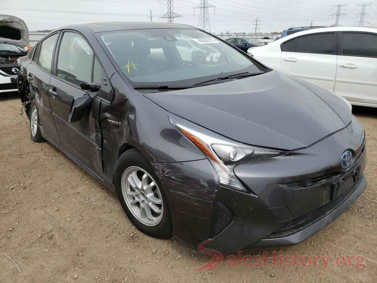 JTDKARFU3J3552953 2018 TOYOTA PRIUS