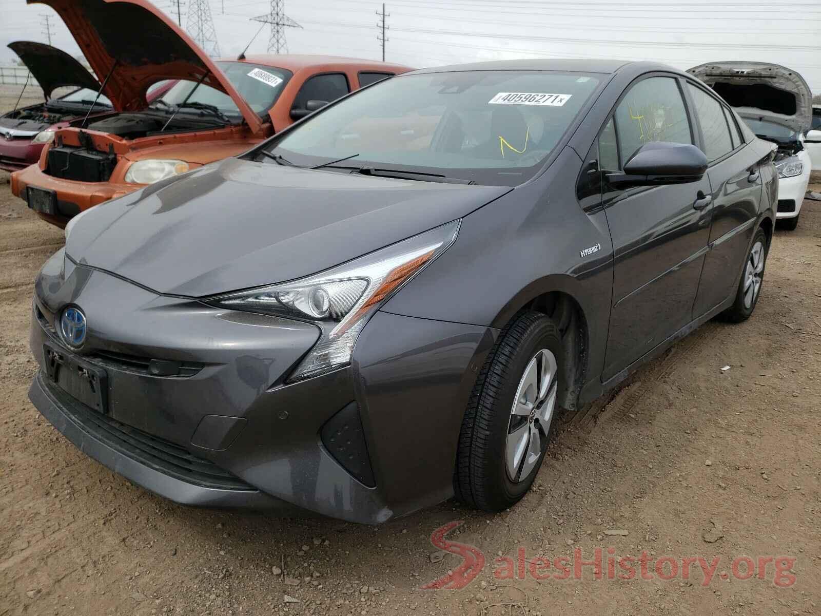 JTDKARFU3J3552953 2018 TOYOTA PRIUS