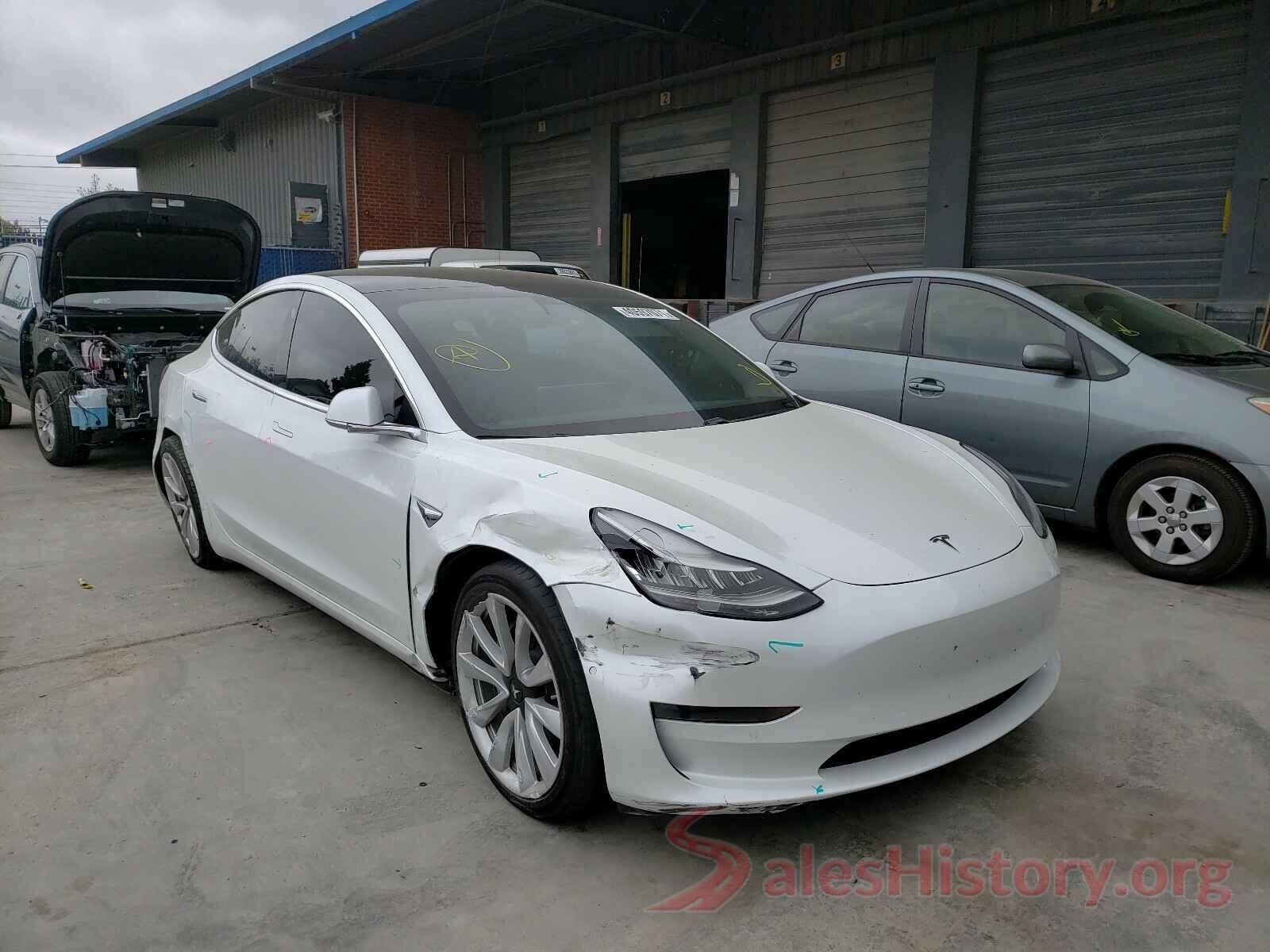 5YJ3E1EB4KF365090 2019 TESLA MODEL 3