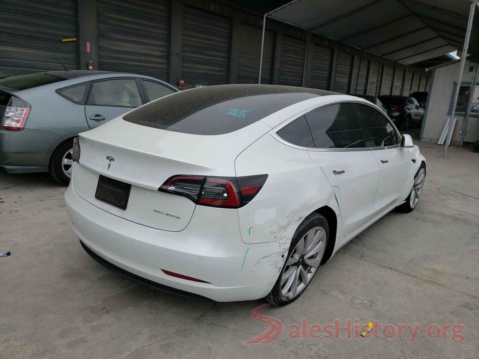 5YJ3E1EB4KF365090 2019 TESLA MODEL 3