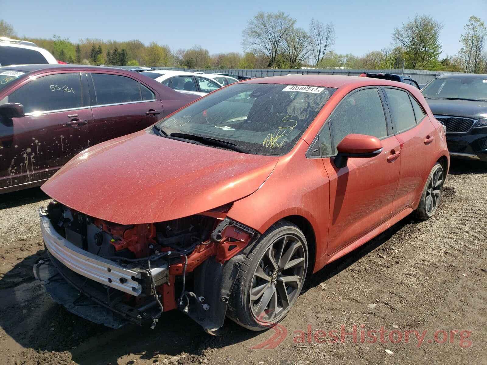 JTNK4RBE6K3060064 2019 TOYOTA COROLLA