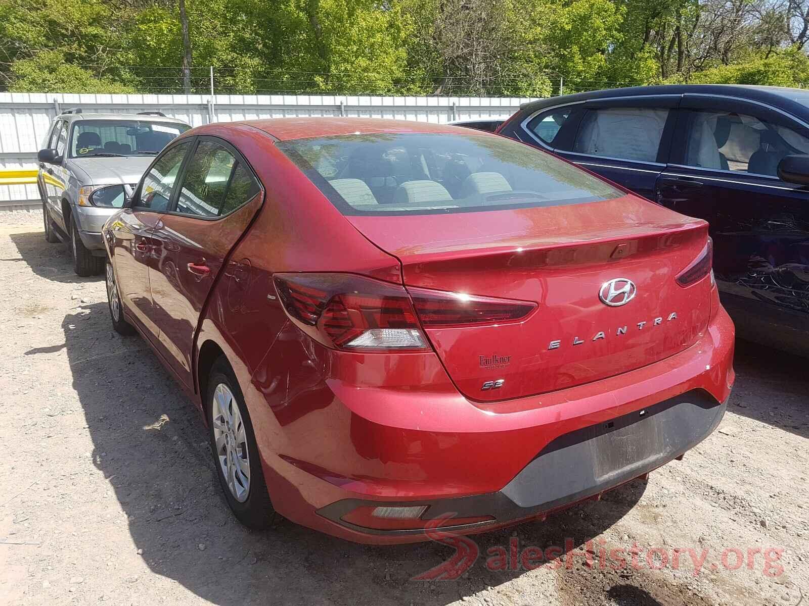 KMHD74LFXKU866249 2019 HYUNDAI ELANTRA