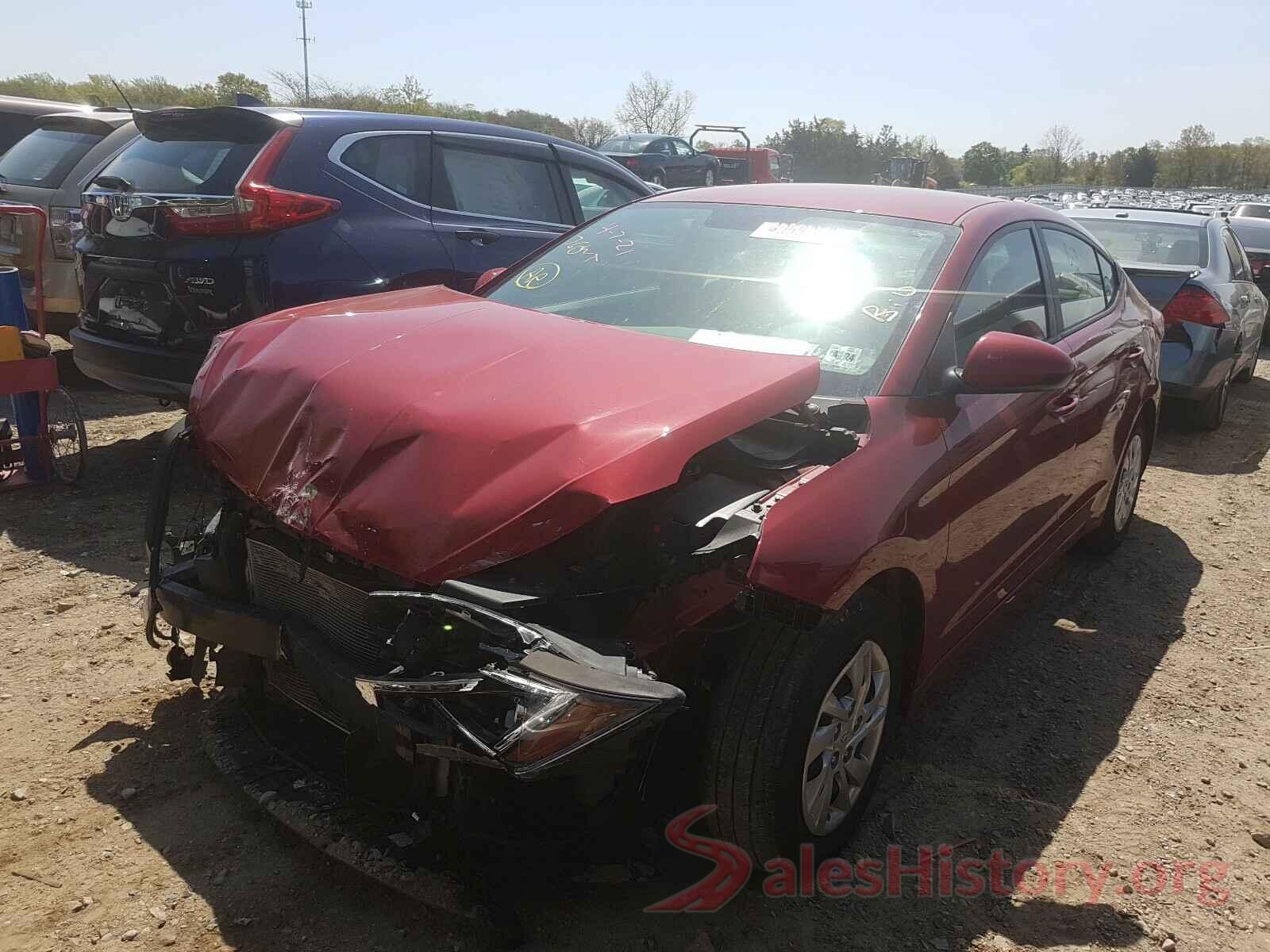 KMHD74LFXKU866249 2019 HYUNDAI ELANTRA