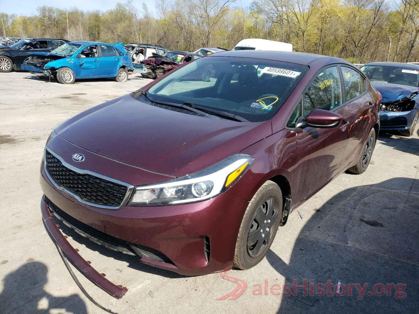 3KPFK4A7XJE174643 2018 KIA FORTE