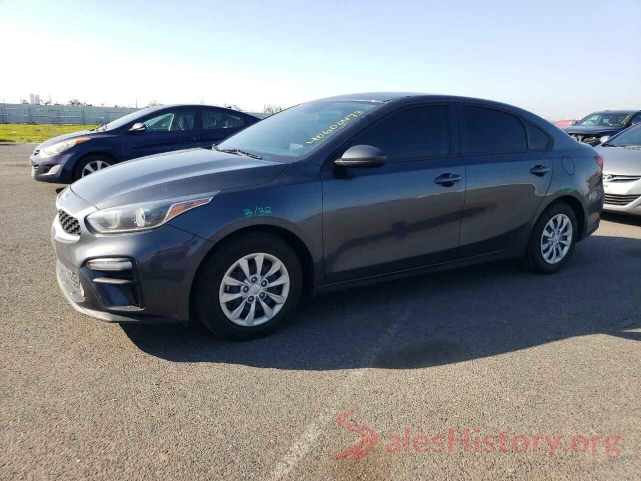 3KPF24AD8LE165500 2020 KIA FORTE