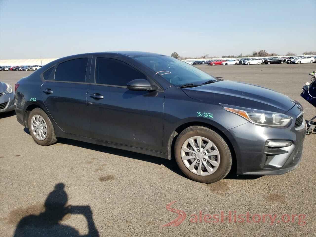 3KPF24AD8LE165500 2020 KIA FORTE