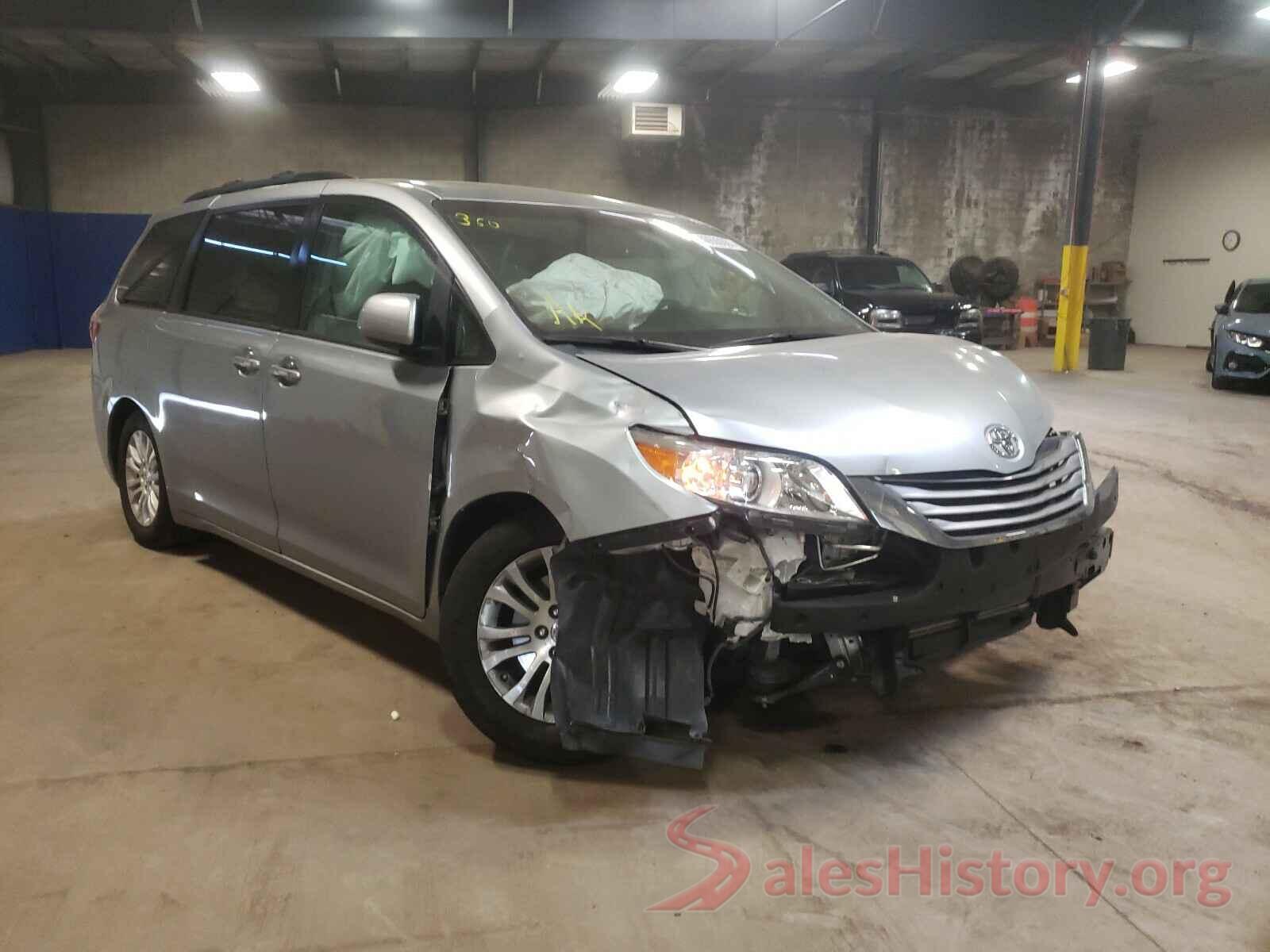 5TDYZ3DC9HS869199 2017 TOYOTA SIENNA