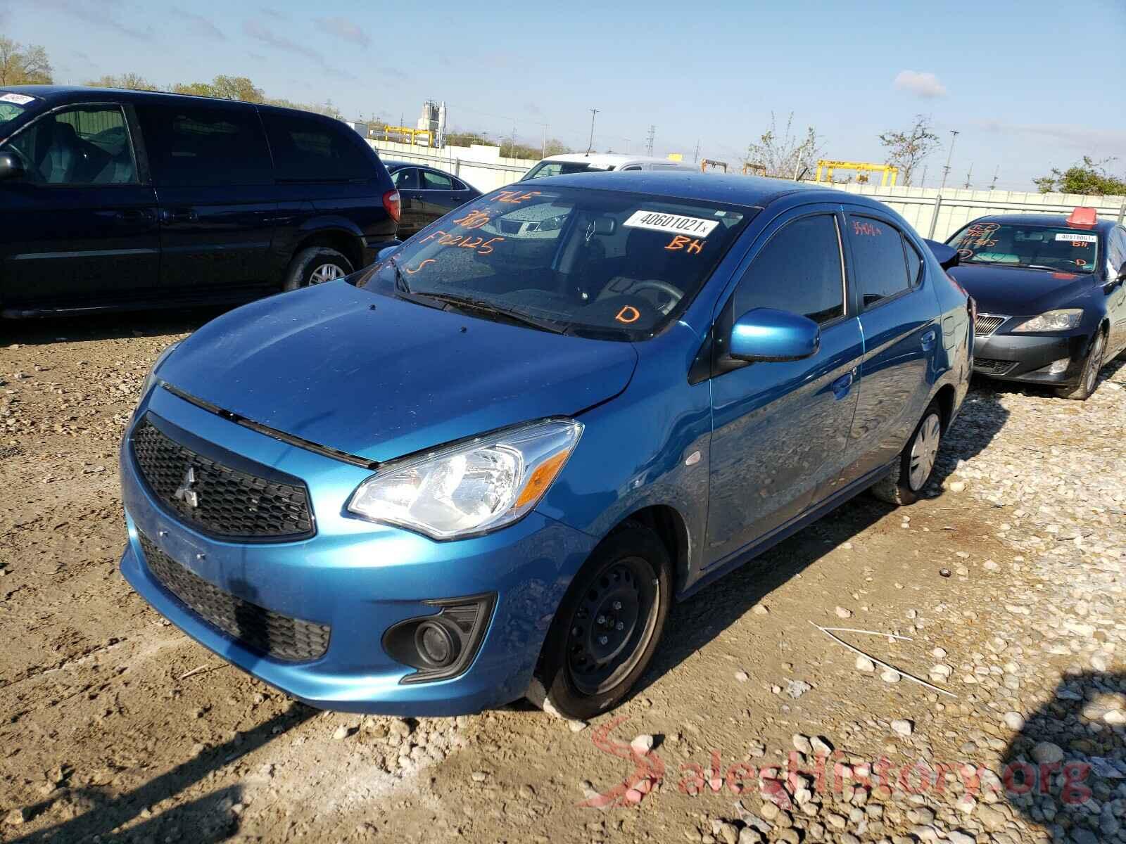 ML32F3FJ2LHF02125 2020 MITSUBISHI MIRAGE