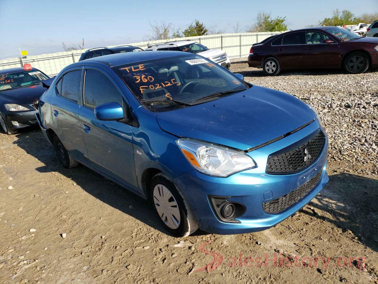 ML32F3FJ2LHF02125 2020 MITSUBISHI MIRAGE