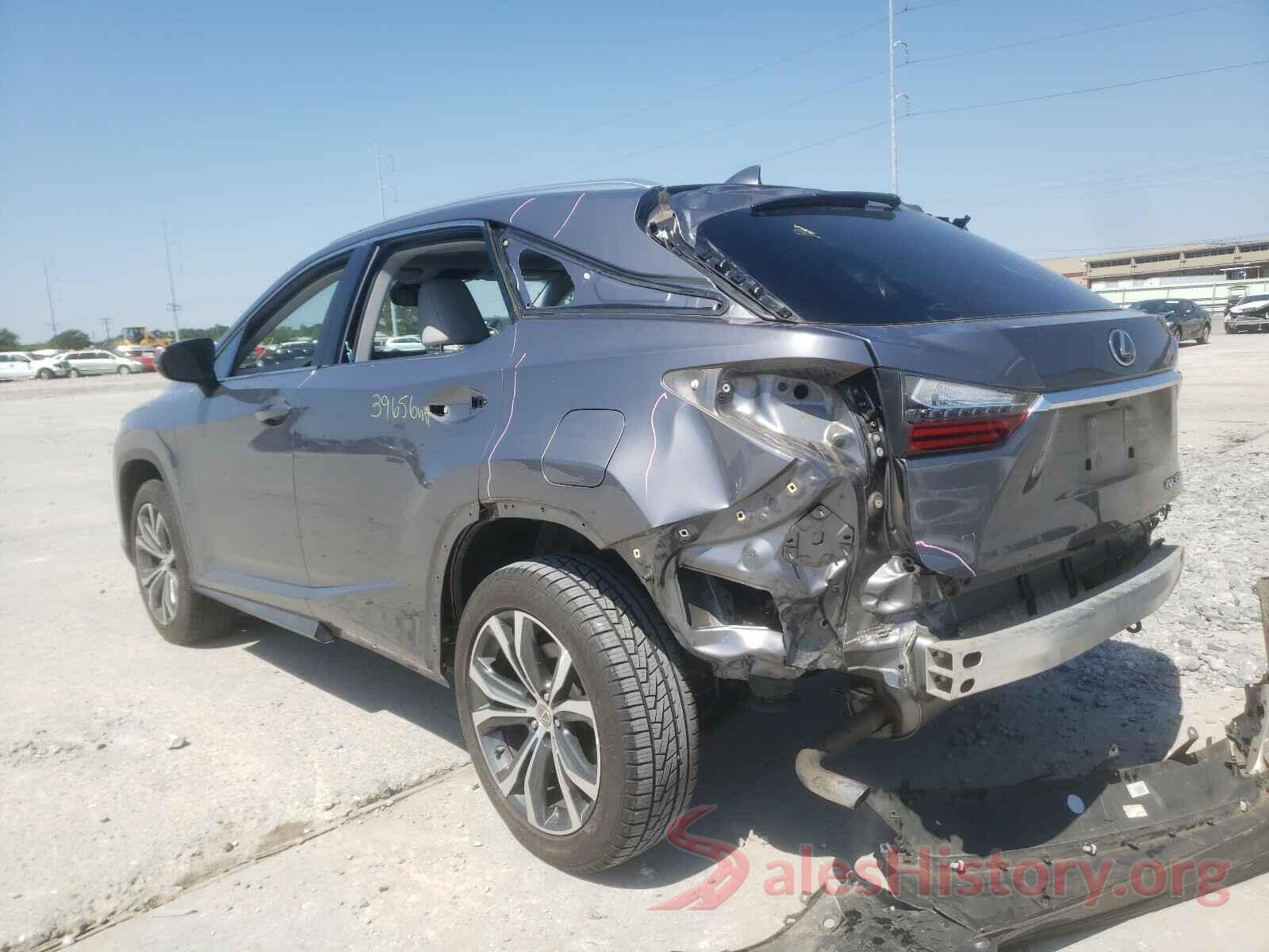 2T2ZZMCA9HC092361 2017 LEXUS RX350