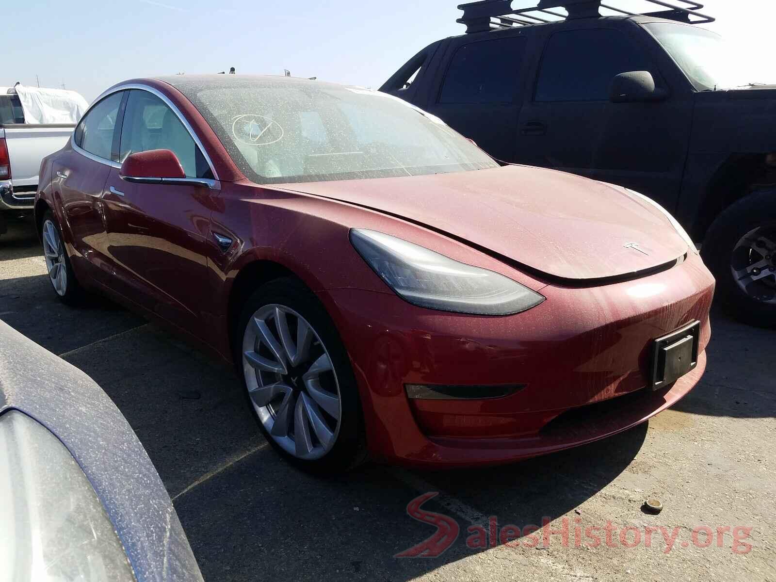 5YJ3E1EBXJF112046 2018 TESLA MODEL 3