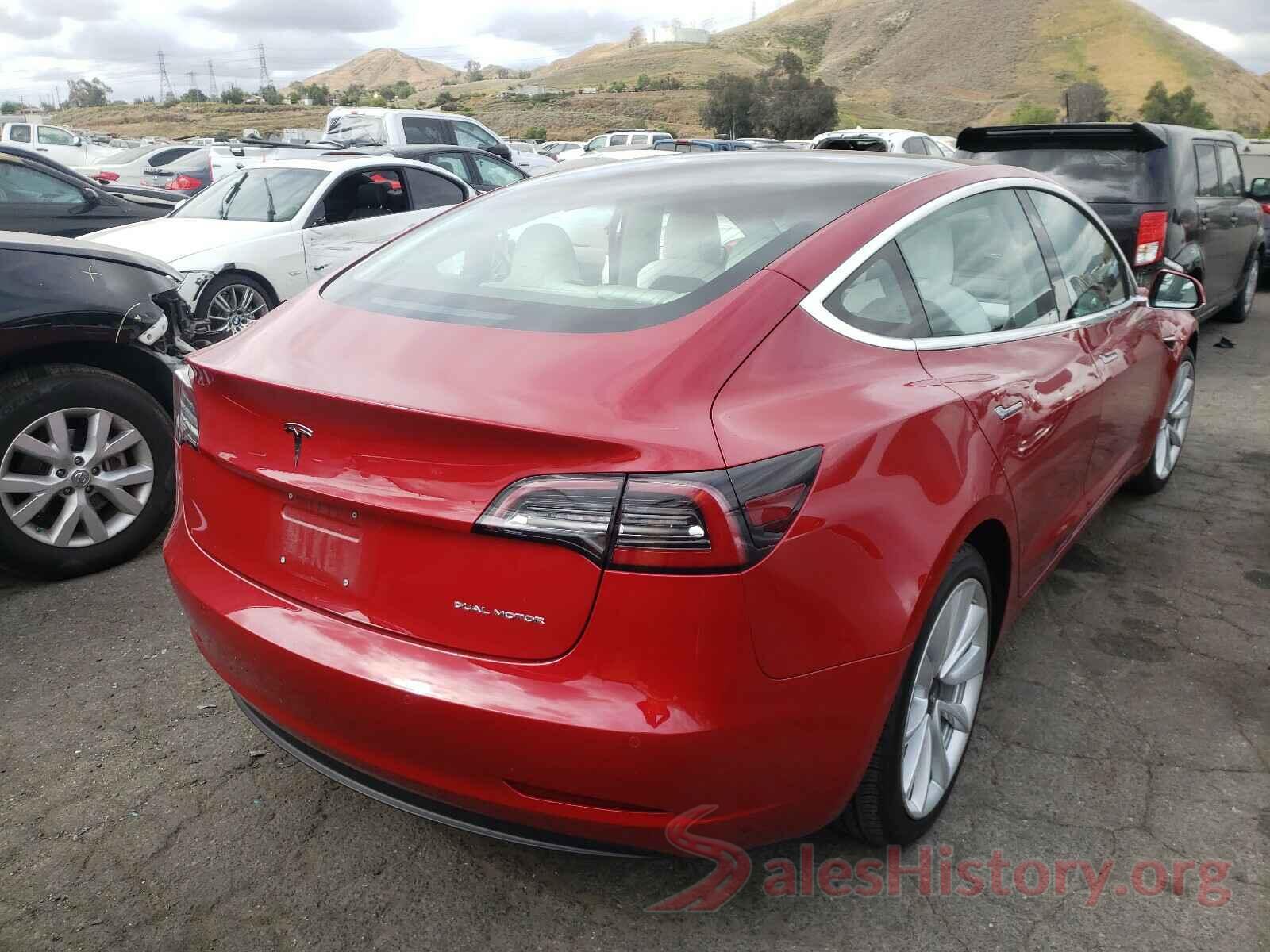 5YJ3E1EBXJF112046 2018 TESLA MODEL 3