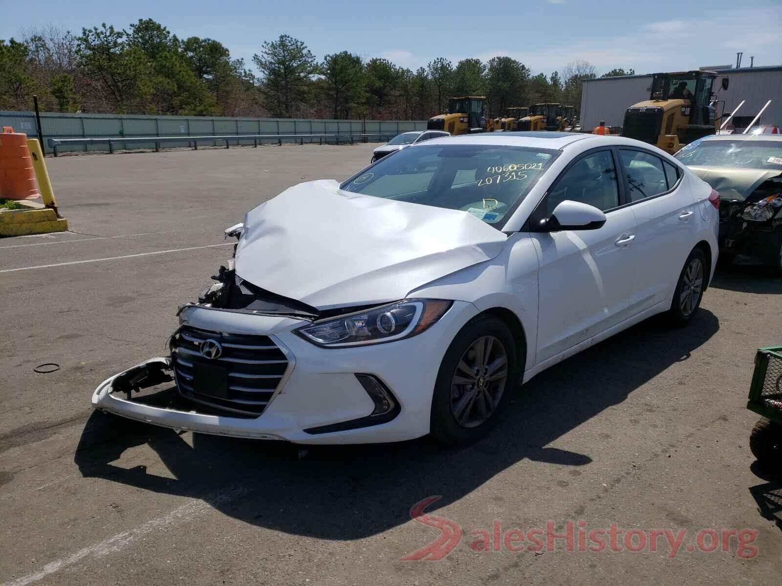 5NPD84LF6HH207315 2017 HYUNDAI ELANTRA