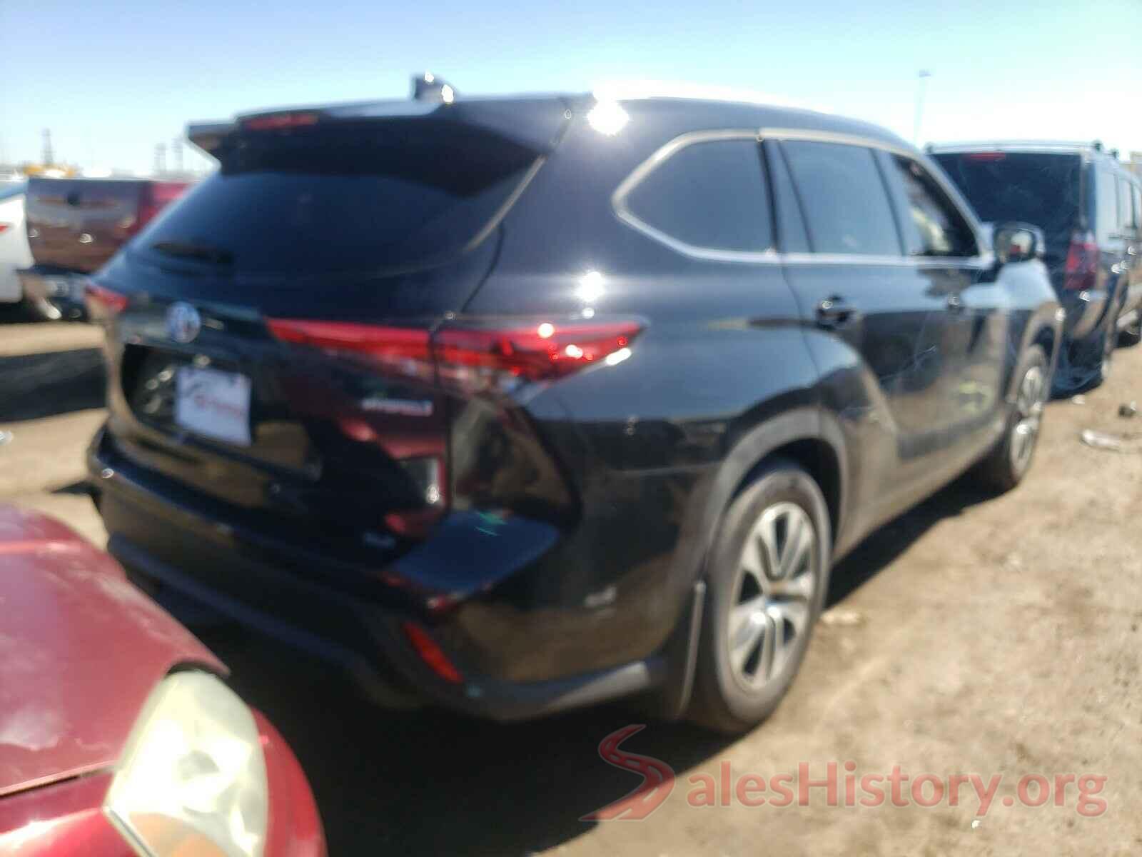 5TDGBRCHXMS038627 2021 TOYOTA HIGHLANDER